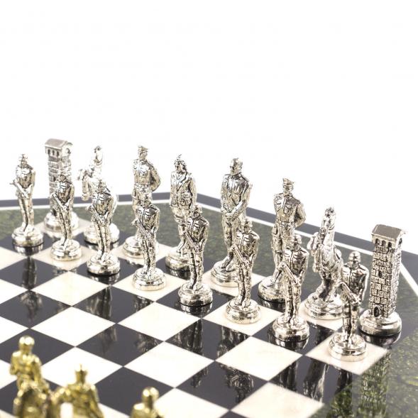 Шахматы &amp;quot;Великая Отечественная война&amp;quot; из змеевика 121427