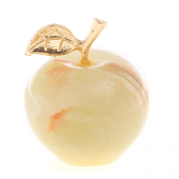 Сувенир &amp;quot;Яблоко&amp;quot; из зеленого оникса 4х4,5 см (1,5) 124644