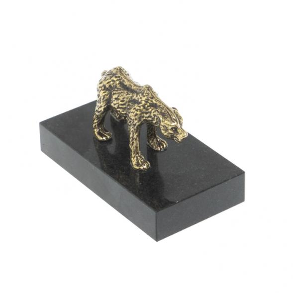 Статуэтка &amp;quot;Медведь&amp;quot; из бронзы и долерита 128001