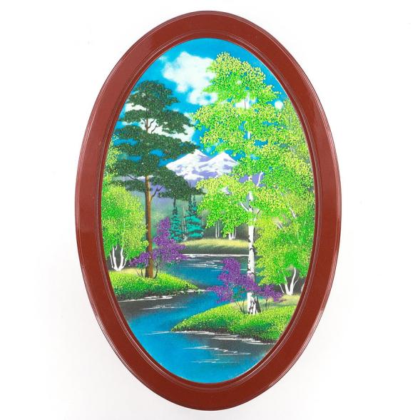 Панно овальное &amp;quot;Лето&amp;quot; 45х30 см 119669