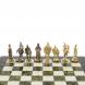 Шахматы подарочные &amp;quot;Богатыри&amp;quot; из мрамора и змеевика 44х44 см 129645