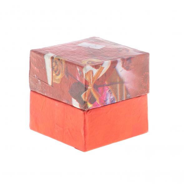 Каменная шкатулка из оникса &amp;quot;Яблоко&amp;quot; зеленая 6,5х6,5х5,5 см (2,5) 124335