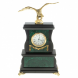 Декоративные часы из малахита &amp;quot;Орел на камне&amp;quot; бронза 116624