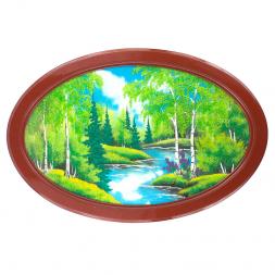Панно овальное "Лето" 80х50 см