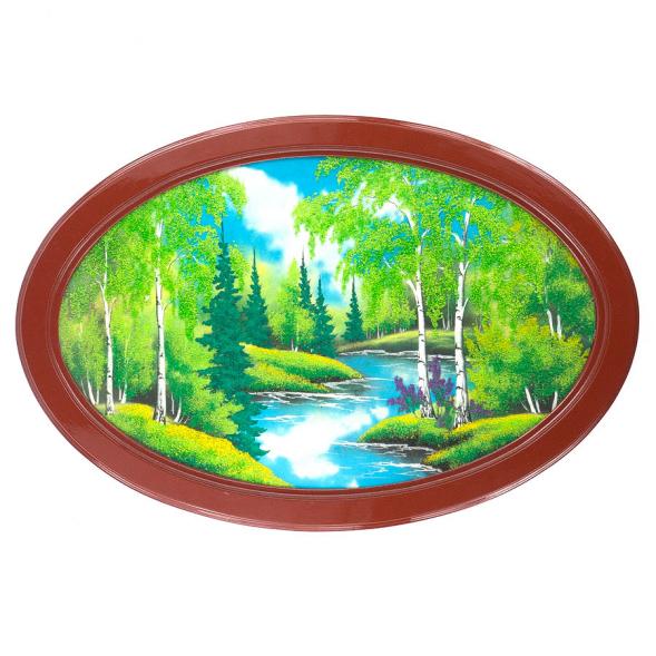 Панно овальное &amp;quot;Лето&amp;quot; 80х50 см 119650