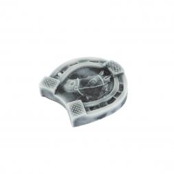 Магнит "Подкова с головой лошади" из мрамолита