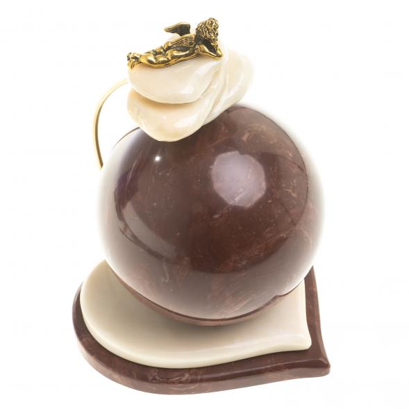 Сувенир Шар Антистресс &amp;quot;Ангел&amp;quot; камень лемезит 123736