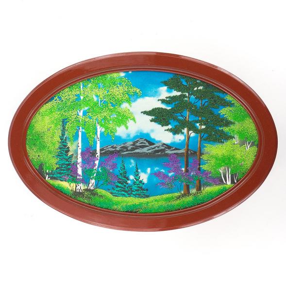 Панно овальное &amp;quot;Лето&amp;quot; 60х40 см 119652