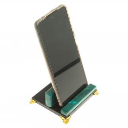 Подставка под смартфон камень змеевик