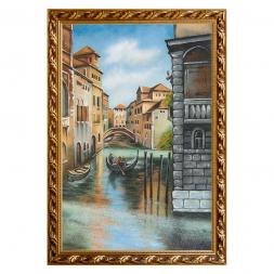 Картина "Венеция" багет 46х66 см, каменная крошка