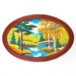 Панно овальное "Осень" 60х40 см