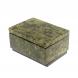 Шкатулка из змеевика 9х7х5 см 129776