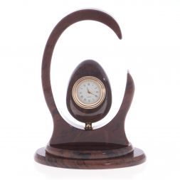 Часы "Арка" камень обсидиан