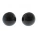 Шары массажные 3,5 см из черного обсидиана 128329