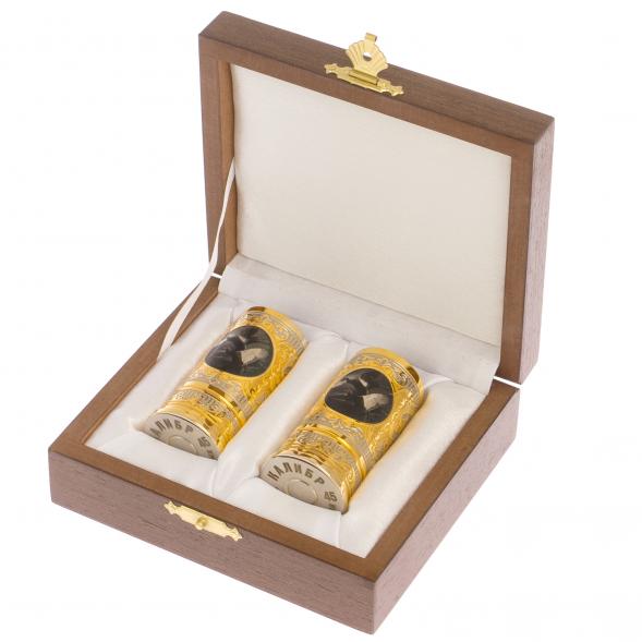 Набор из двух стопок &amp;quot;Утки&amp;quot; 40 мл Златоуст 125704