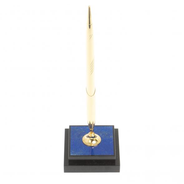 Подставка под ручку из афганского лазурита 6,5х6,5х21,5 см 127546