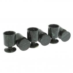 Водочный набор из змеевика на 6 персон