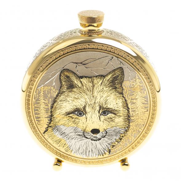 Фляжка с гравюрой &amp;quot;Лиса&amp;quot; Златоуст 123482