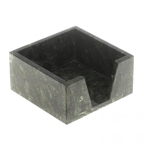 Лоток для бумаг &amp;quot;Кубарик&amp;quot; из шабровского змеевика 11х11х5 см 124581