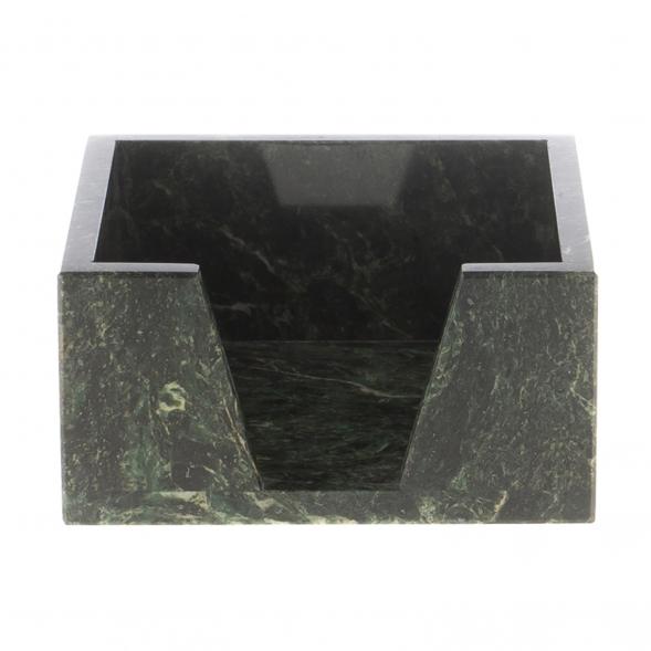 Лоток для бумаг &amp;quot;Кубарик&amp;quot; из шабровского змеевика 11х11х5 см 124581