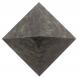 Пирамида из шабровского змеевика 7,5х7,5х6 см 126378