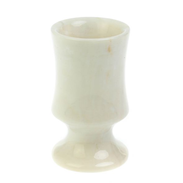 Карандашница из газганского мрамора 6х6х10,5 см 128411