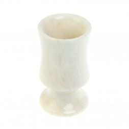 Карандашница из газганского мрамора 6х6х10,5 см