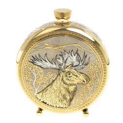 Фляжка с гравюрой &amp;quot;Лось&amp;quot; Златоуст