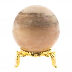 Шар 4,5 см из газганского мрамора