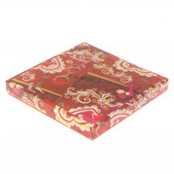 Тарелка "Лист" из оникса 22,5х15,5х1,5 см (7)