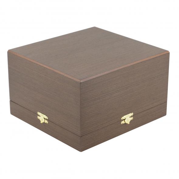 Икорница с 2 стопками &amp;quot;Емеля со щукой&amp;quot; камень агат Златоуст 118867