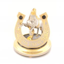 Сувенир из агата "Подкова на удачу"