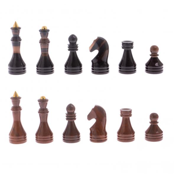 Шахматы &amp;quot;Классические&amp;quot; из обсидиана 124724