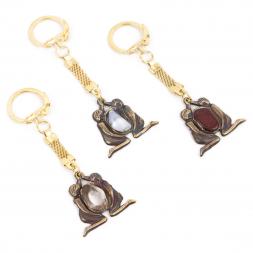 Брелок знак зодиака "Близнецы" бронза