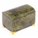 Шкатулка &amp;quot;Сундук&amp;quot; малый из змеевика на ножках 10х6,5х7 см 125787