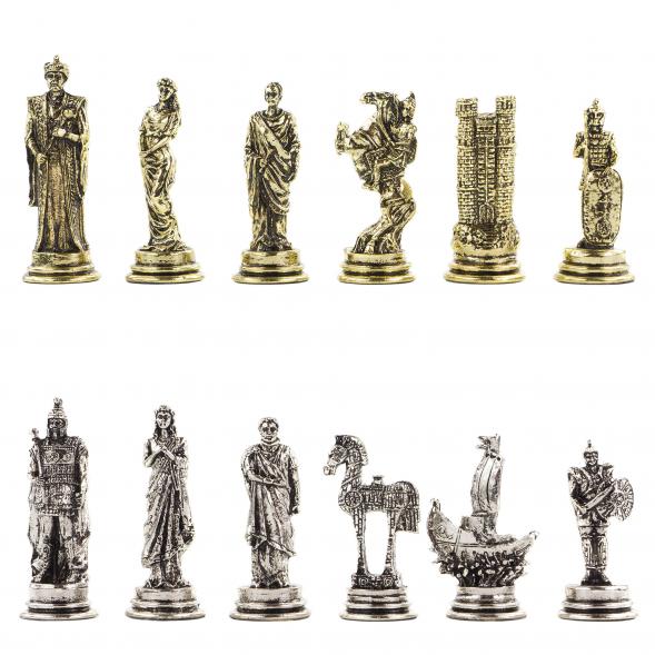 Шахматы &amp;quot;Троянская война&amp;quot; 28х28 см из мрамора 120754