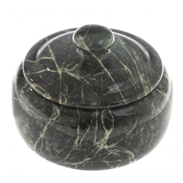 Сахарница из змеевика 12,5х8,5 см 124585