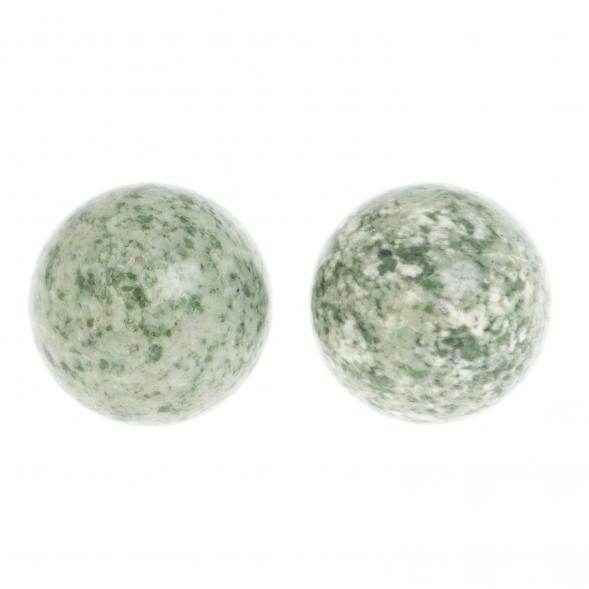 Шары для массажа из жадеита 4 см 2 шт 126918