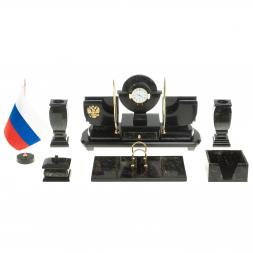 Письменный набор из змеевика &amp;quot;Директор&amp;quot;