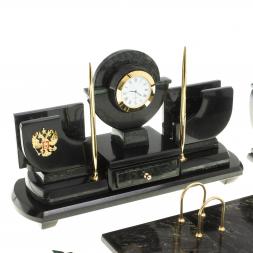 Письменный набор из змеевика &amp;quot;Директор&amp;quot;