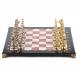Шахматы &amp;quot;Ренессанс&amp;quot; доска 36х36 см мрамор лемезит фигуры цвет золото / серебро 119407