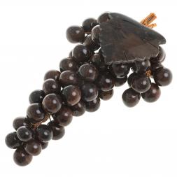 Сувенир "Гроздь винограда" из обсидиана 65 ягод