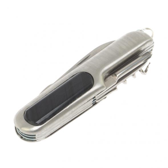 Нож мультитул складной 7 в 1 с камнем соколиный глаз 126994