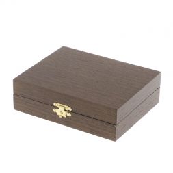 Металлическая визитница "Герб России" в подарочном футляре Златоуст