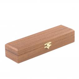 Подарочная шариковая ручка &amp;quot;Герб России&amp;quot; в деревянном футляре Златоуст