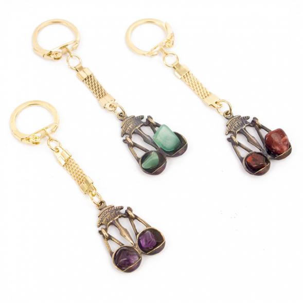 Брелок знак зодиака &amp;quot;Весы&amp;quot; бронза 116408