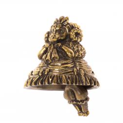 Колокольчик мантра &amp;quot;Коза&amp;quot; из бронзы