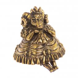 Колокольчик мантра &amp;quot;Коза&amp;quot; из бронзы