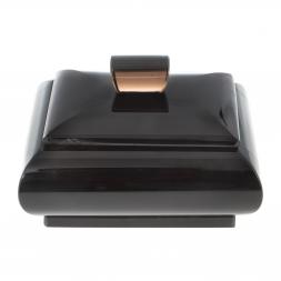 Шкатулка из черного обсидиана 9х7х6 см