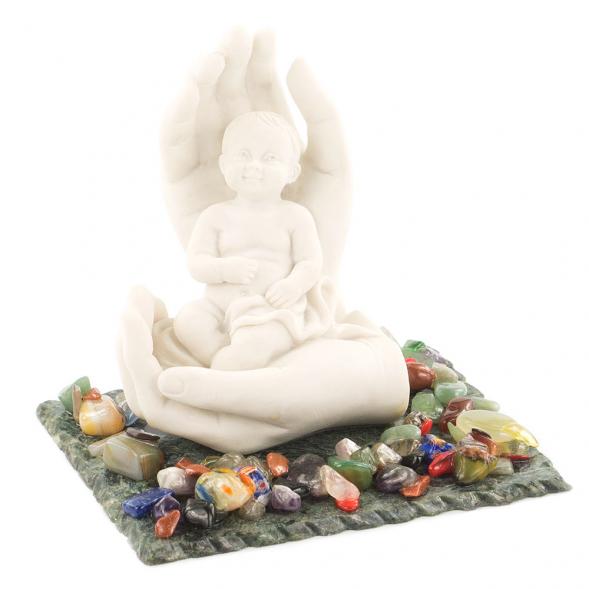 Сувенир &amp;quot;Родительская нежность&amp;quot; из мрамолита 119850